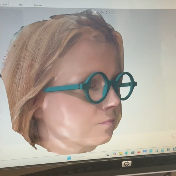 individuelle Anpassung der 3D Fassung Digitale Anpassung der Fassung